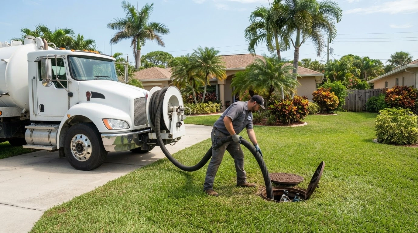 Septic Tank Pumping in Cape Coral, FL